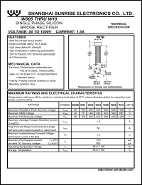W01 Datasheet
