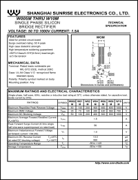W08M Datasheet