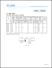 FR207 Datasheet