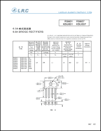 RS605 Datasheet