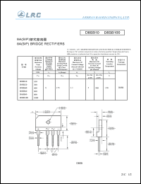 D8SB80 Datasheet