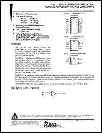 LMV331IDCKR Datasheet