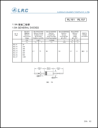 RL154 Datasheet