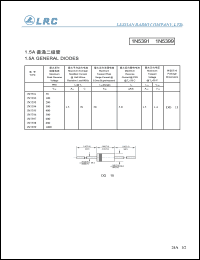 1N5391 Datasheet