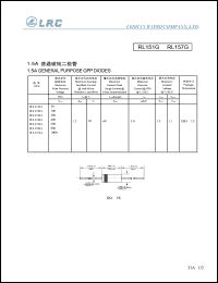 RL154G Datasheet