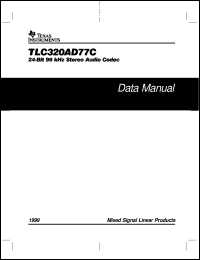 TLC320AD75CDL Datasheet