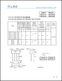 RB206S Datasheet