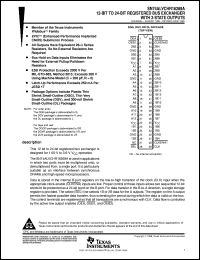 SN74ALVCHR16269AGR Datasheet