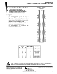 SN74CBT16214DGGR Datasheet