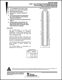 SN74CBT162292DGVR Datasheet