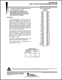 SN74CBT16233DGGR Datasheet