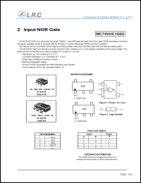MC74VHC1G02DFT1 Datasheet