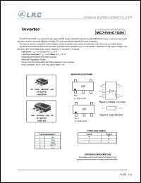 MC74VHC1G04DFT1 Datasheet