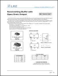 MC74VHC1G07DFT1 Datasheet