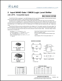 MC74VHC1GT00DFT4 Datasheet