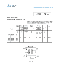 KBL405 Datasheet