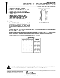SN74CBTLV3251DBQR Datasheet
