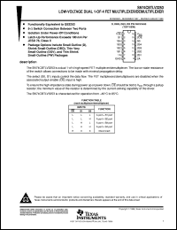 SN74CBTLV3257PWR Datasheet
