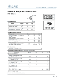 BCW30LT1 Datasheet