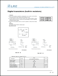 DTA124ERLRP Datasheet