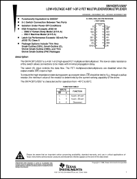 SN74CBTLV3257DBQR Datasheet
