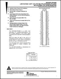 SN74CBTLVR16292DL Datasheet