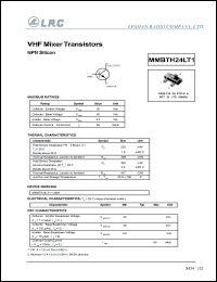 MMBTH24LT1 Datasheet