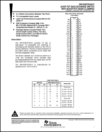SN74CBTS16212DGGR Datasheet