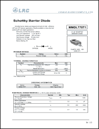 MMDL770T1 Datasheet