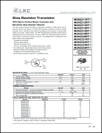 MUN2230T1 Datasheet