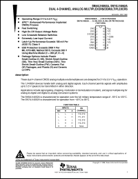 SN74LV4052APWR Datasheet