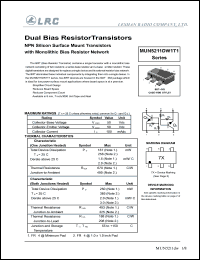 MUN5237DW1T1 Datasheet