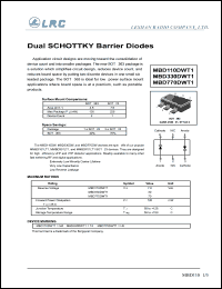BBD110DWT1 Datasheet