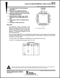 CDC111FNR Datasheet
