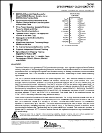 CDCR81DBQR Datasheet