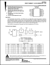 CDCR61APWR Datasheet
