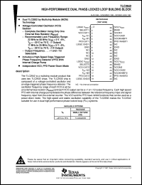 TLC2942IDBLE Datasheet