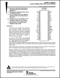 CDC857-3DGG Datasheet