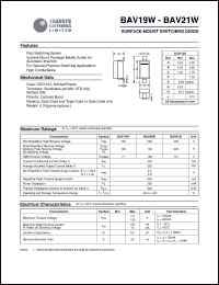 BAV21W Datasheet