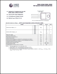 BD652 Datasheet