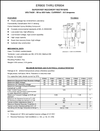 ER801A Datasheet