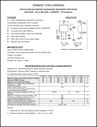 ER800D Datasheet