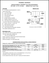 P4SMAJ100A-T3 Datasheet