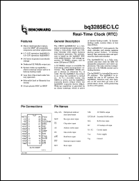BQ3285ECSSTR Datasheet