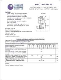 SB840 Datasheet