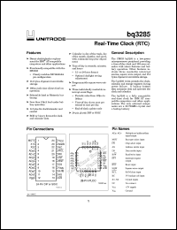 BQ3285P-SB2 Datasheet