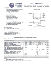 SK38 Datasheet