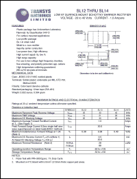 SL13 Datasheet