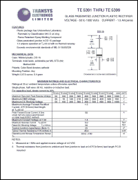 TE5392 Datasheet