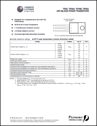 TIP29 Datasheet